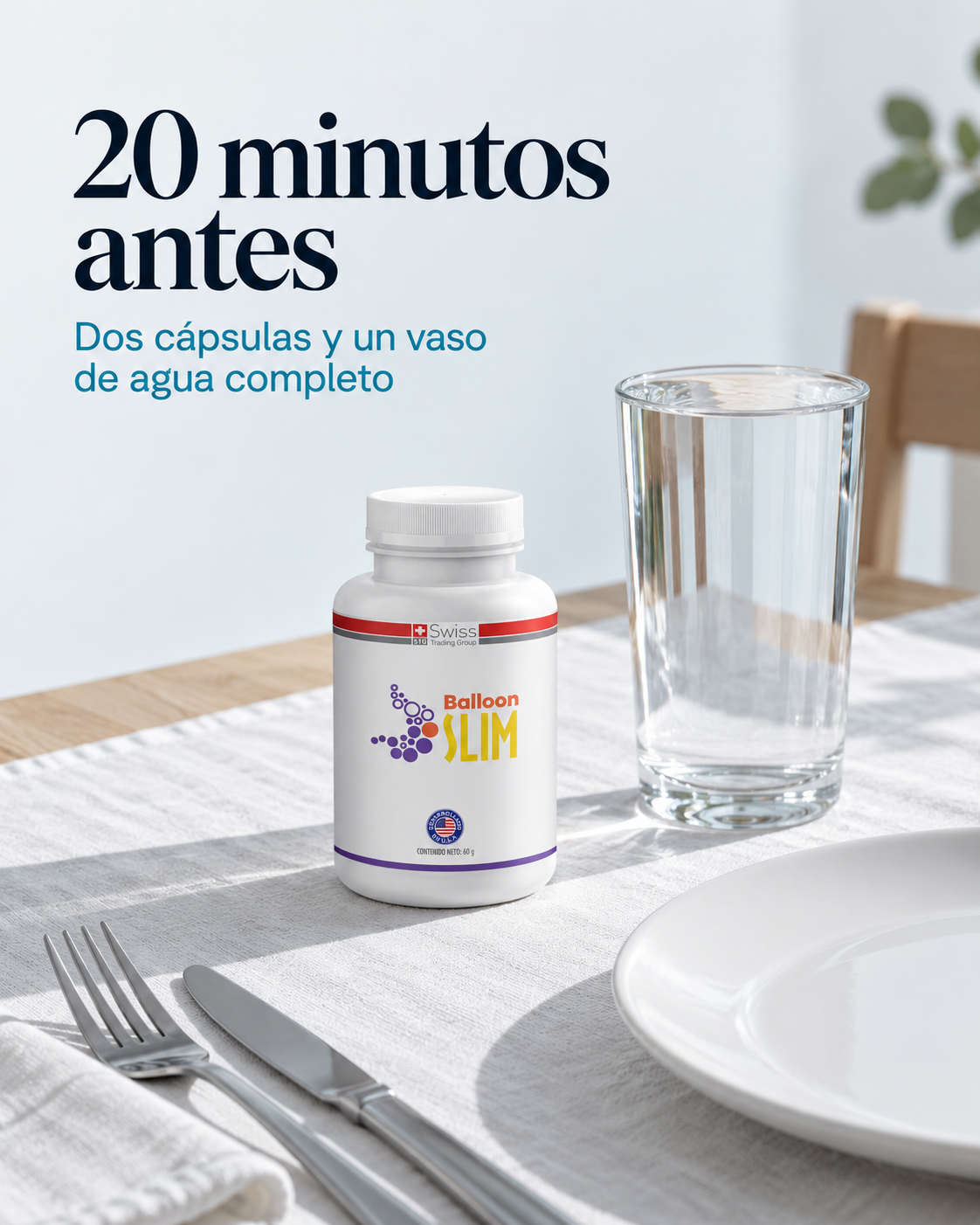 Balloon Slim® – El Suplemento que Te Quita el Hambre