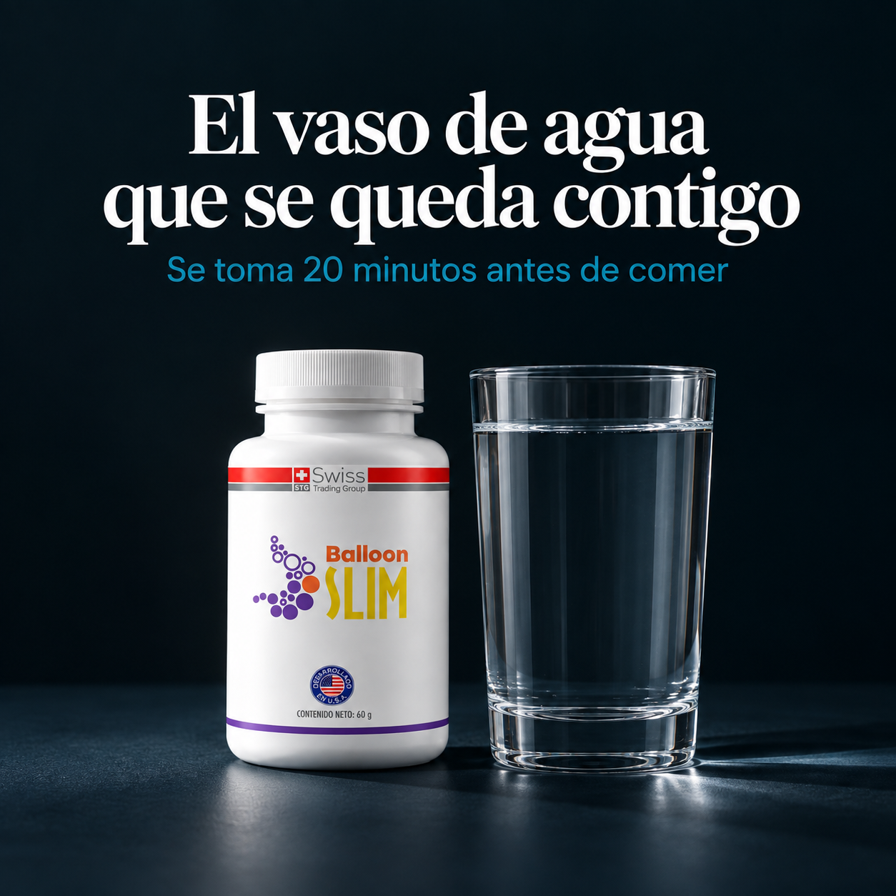Balloon Slim® – El Suplemento que Te Quita el Hambre